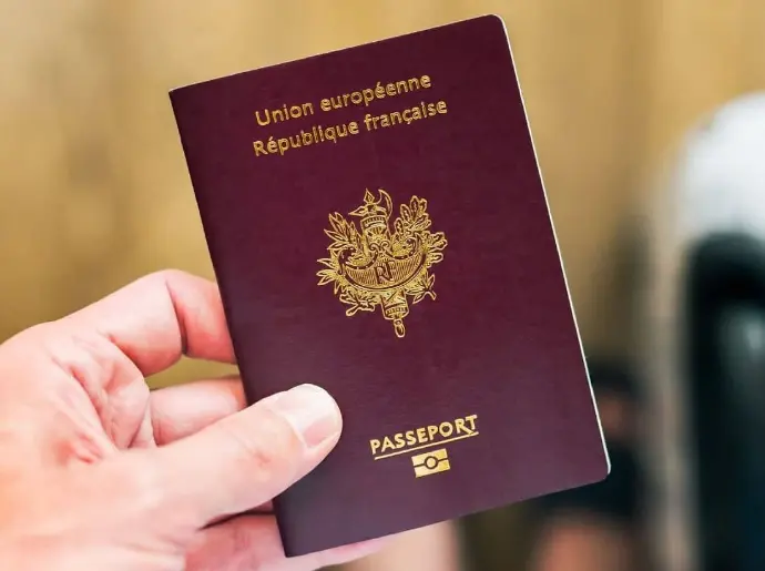 photo d'un passeport