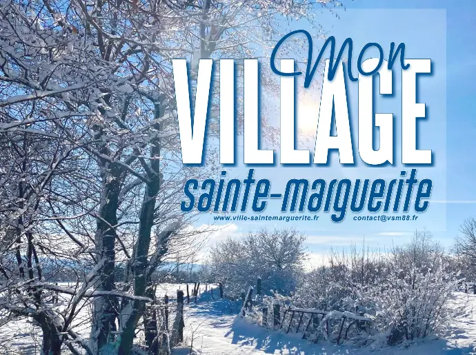 image illustrant le magazine de la commune mon village édition janvier 2022